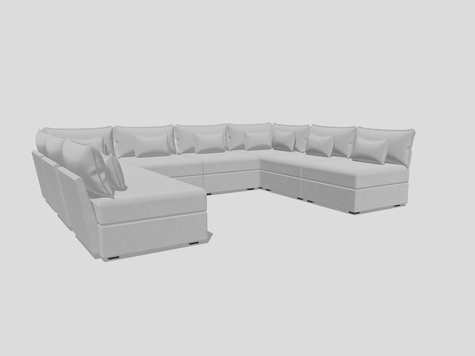 8 Seater Sofa U Shape