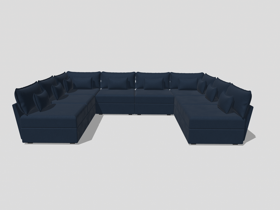 8 Seater Sofa U Shape