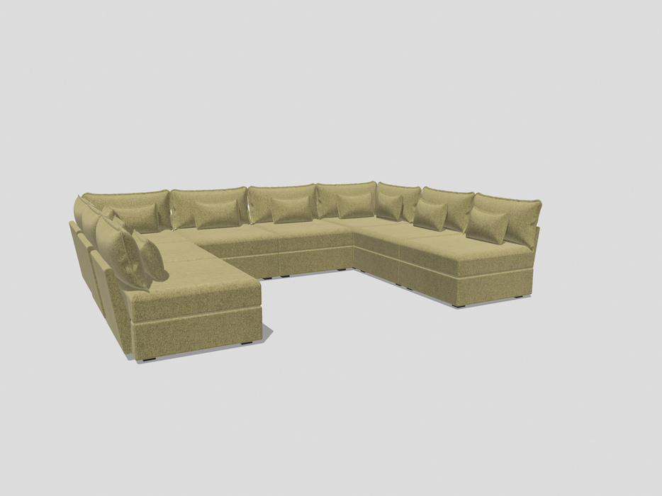 8 Seater Sofa U Shape